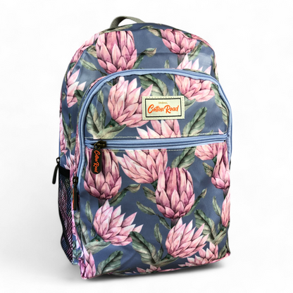 Cotton Road backpack front zip pouches detai