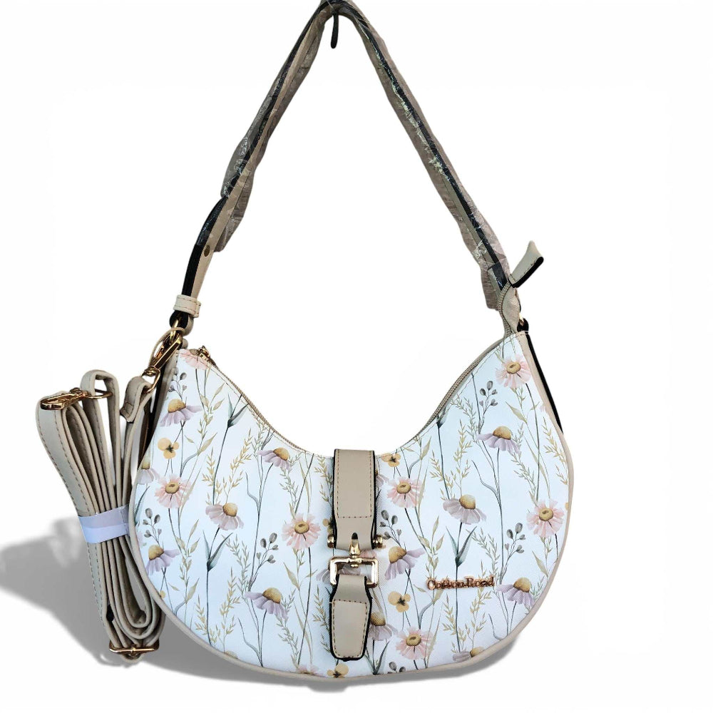 Cotton Road PU leather sling bag front full view