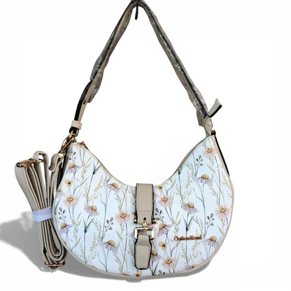 Cotton Road PU leather sling bag front full view