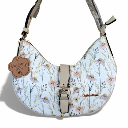 Cotton Road PU leather sling bag front view