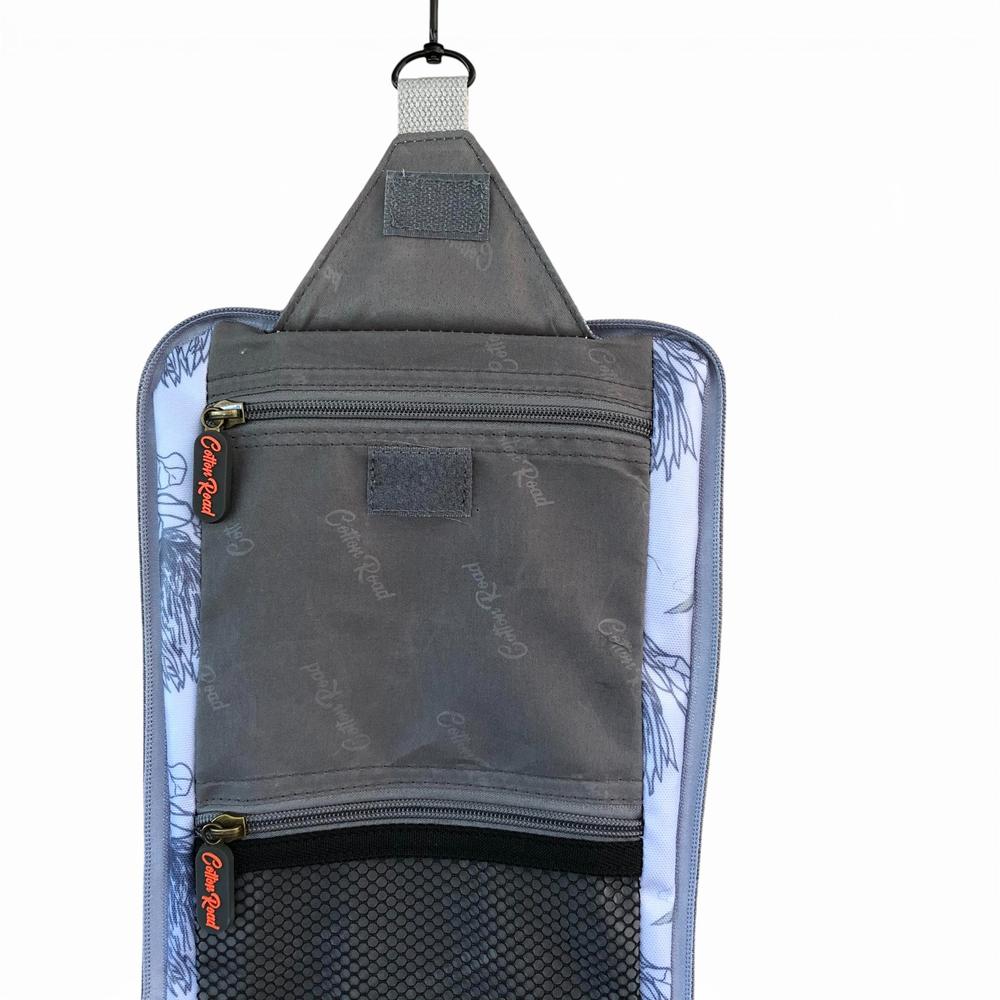 Cotton Road Toiletry Bag: BLUE PROTEA PVC Hanging Vanity Bag hook