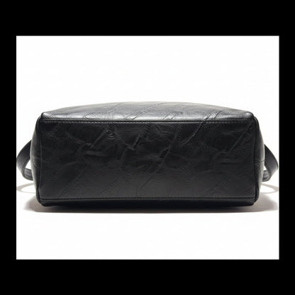 Cotton Road Men's Toiletry Bag: BLACK PU Leather Vanity Bag