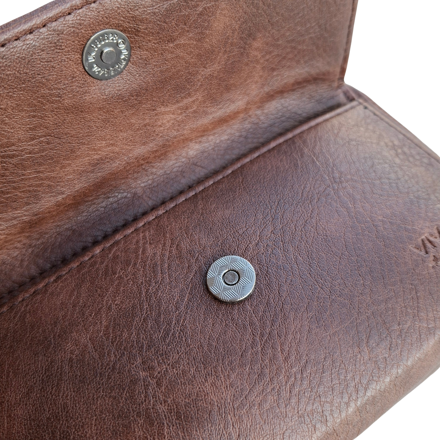 Vivace Sling Wallet: COFFEE BROWN PU Leather Horizontal Cellphone Sling