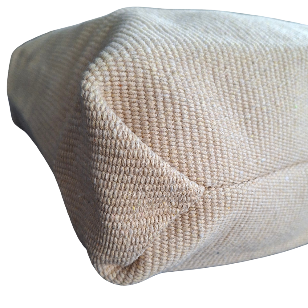 Cotton Road Beach Bag: BROWN Pure Cotton Branded Tapestry Tote