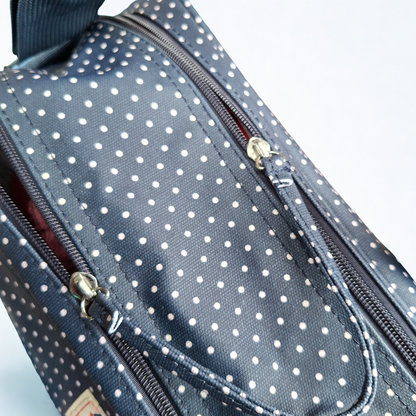 VIVACE Baby Travel Bag: Blue PVC DIAPER BAG with Changing Mat